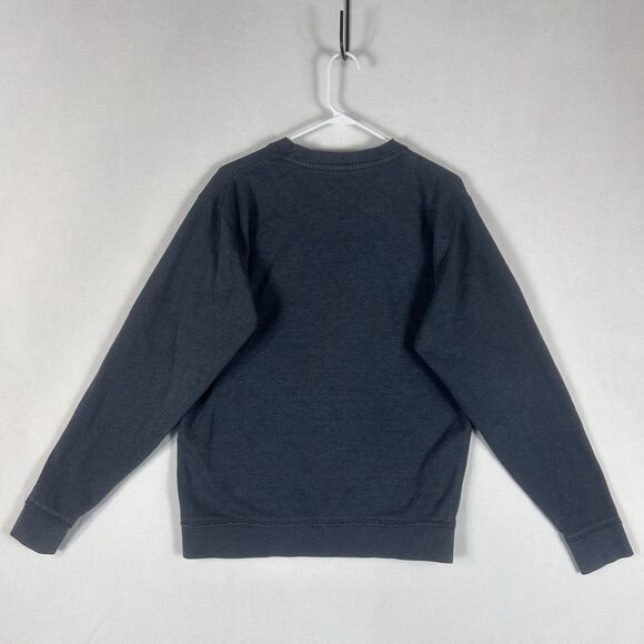 Vintage Y2k Kansas University KU Sweatshirt Mens Medium Gray/Blue Long Sleeve - Picture 6 of 10